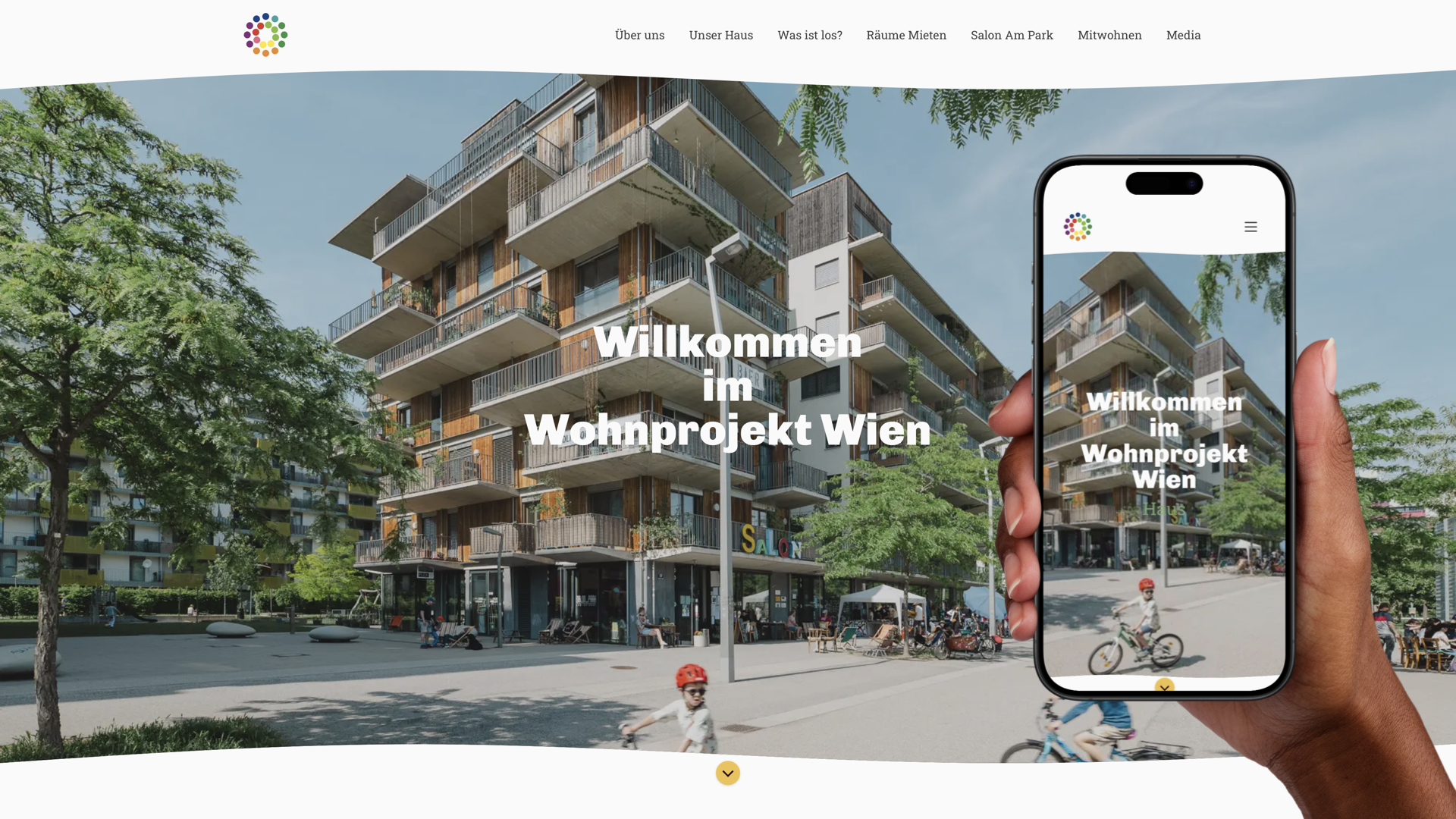 Screenshot wohnprojekt.wien