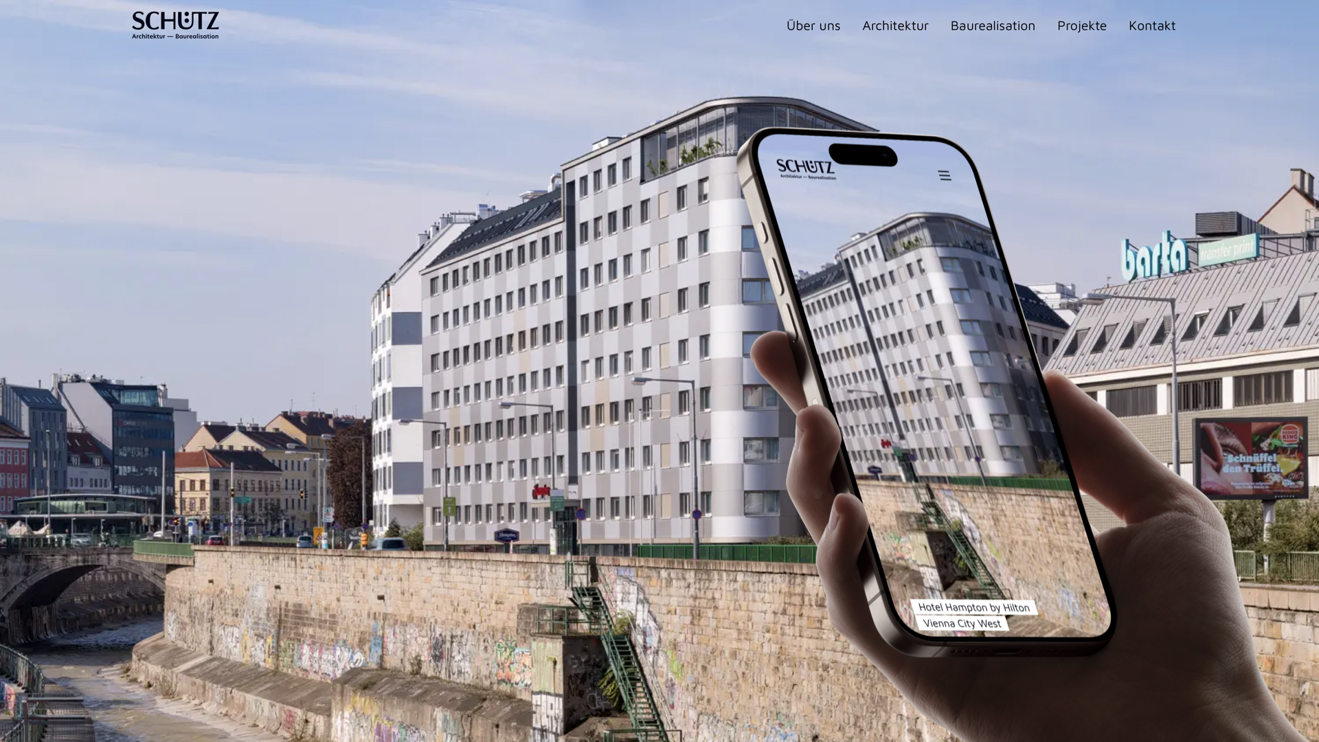 Screenshot Schütz Architekten